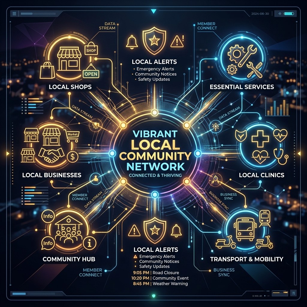Connect Businesses with Local Communities.